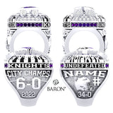 Lo Ellen High School Football 2022 Championship Ring - Design 1.3 *50% BALANCE*