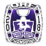 London Jr. Mustangs - OHF Ring - Design 1.3