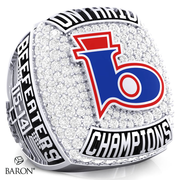 London Beefeaters Football OFC 2021 Championship Ring - Design 1.2