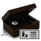 London Beefeaters Football OFC 2021 Championship Ring Box