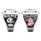 Lorne Park Spartans 1989 Ring - Design 1.2