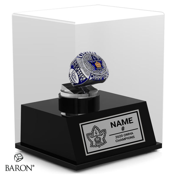 Markham Waxers Minor Peewee AA Championship Display Case