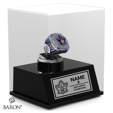 Markham Waxers Minor Peewee AA Championship Display Case