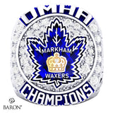 Markham Waxers Minor Peewee AA Championship Ring - Design 1.1