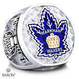 Markham Waxers Minor Peewee AA Championship Ring - Design 2.1
