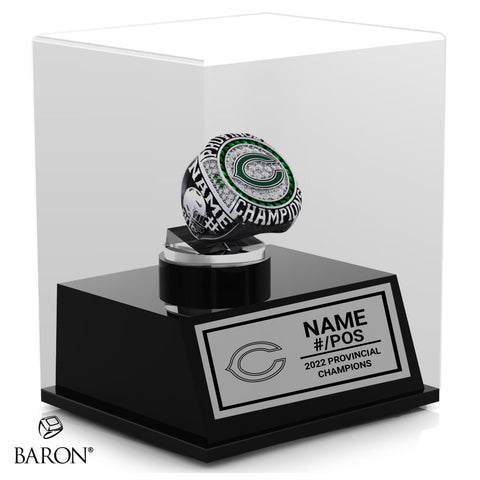 Melfort Comets Football 2022 Championship Display Case