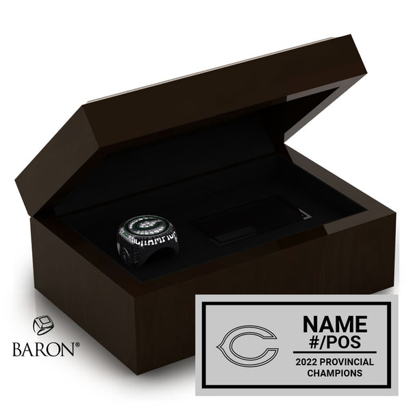 Melfort Comets Football 2022 Championship Ring Box