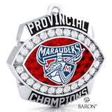 Miller Marauders Football 2021 Championship Ring Top Pendant - Design 1.1