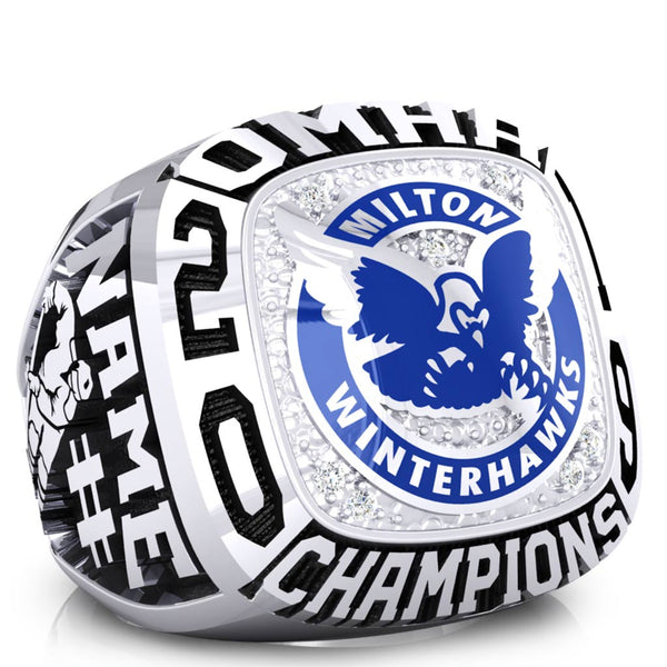 Milton Winterhawks - Minor Atom AE Ring - Design 1.1