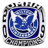 Milton Winterhawks - Minor Atom AE Ring - Design 1.2