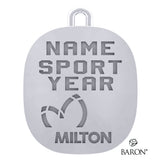 Milton Sports Hall of Fame Pendant - Design 2.7