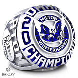 Milton Winterhawks Atom AE Championship Ring - Design 1.2