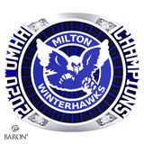Milton Winterhawks Atom AE Championship Ring - Design 2.2