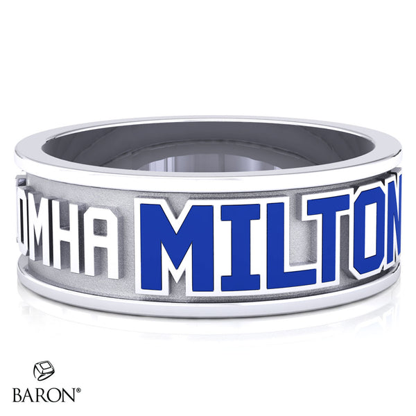 Milton Winterhawks Atom AE Championship Band - Design 3.1