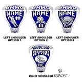 Milton Winterhawks Minor Atom AE Championship Ring - Design 1.2