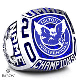 Milton Winterhawks Minor Atom AE Championship Ring - Design 2.2