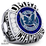 Milton Winterhawks U18 AA Hockey 2022 Championship Ring - Design 2.5