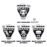 Mississauga Beast OHF 2022  Championship Ring - Design 2.2