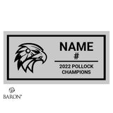 Mitchell Hawks Hockey 2022 Championship Display Case