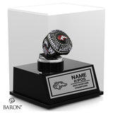 Moncton Mustangs 2022 Championship Display Case