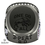 Moncton Mustangs 2022 Championship Ring - Design 1.4