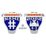 Mount Pearl Junior Blades Hockey 2022 Championship Ring - Design 2.9