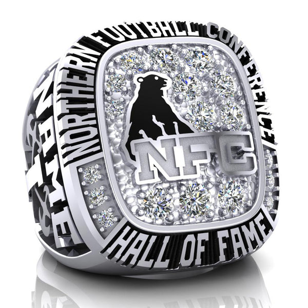 NFC Hall of Fame Ottawa Invaders Ring (Champs Ice)