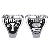 NFC Hall of Fame Ottawa Invaders Ring (Enamel)