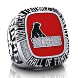 NFC Hall of Fame Sarnia Imperials Ring (Red Enamel)
