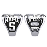 NFC Hall of Fame Sault Steelers Ring (Enamel)