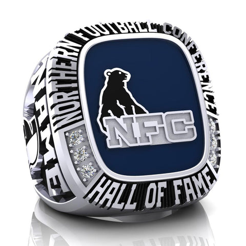 NFC Hall of Fame Sudbury Spartans Ring (Enamel)
