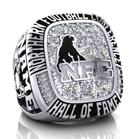 NFC Hall of Fame Toronto Raiders Ring (Champs Ice)