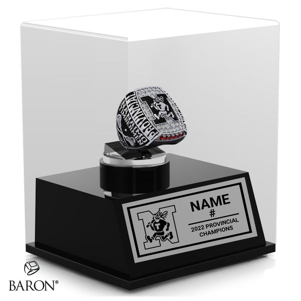 Nanaimo Timbermen Lacrosse 2022 Championship Display Case