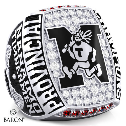 Nanaimo Timbermen Lacrosse 2022 Championship Ring - Design 1.1