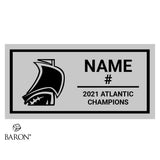 New Brunswick  U18 Football 2021 Championship Display Case