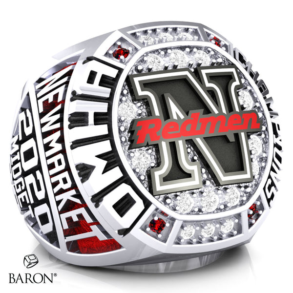 Newmarket Redmen Championship Ring - Design 1.2 (Players)