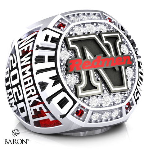 Newmarket Redmen Championship Ring - Design 3.2 (Association)