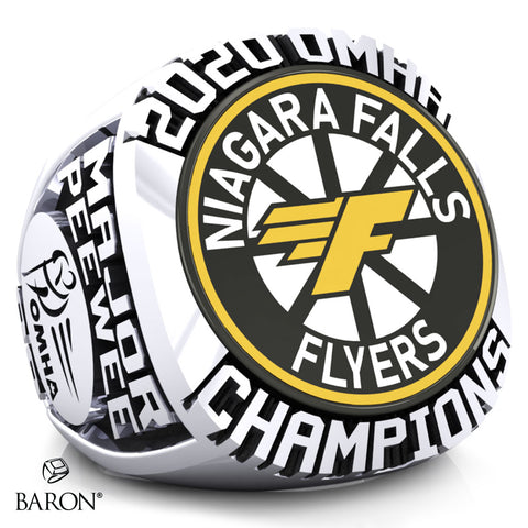 Niagara Falls Flyers Championship Ring - Design 1.1