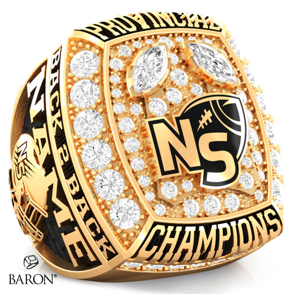 North Surrey Bears Football 2022 Championship Ring - Design 3.2