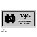 Notre Dame Jugglers Soccer 2022 Championship Ring Box