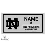 Notre Dame Jugglers Boys AA Soccer 2022 Championship Display Case