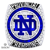 Notre Dame Jugglers Boys AA Soccer 2022 Championship Ring - Design 1.5