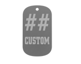 Championship Dog Tag - Number