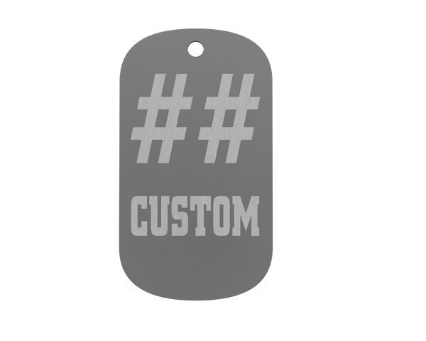 Championship Dog Tag - Number