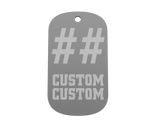 Championship Dog Tag - Number