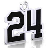 Douro Dukes OMHA Number Pendant (12mm x 17mm (per character))