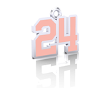 OMHA Number Charm (8mm x 10mm (per character))