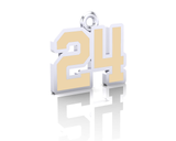 OMHA Number Charm (8mm x 10mm (per character))