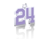 OMHA Number Charm (8mm x 10mm (per character))