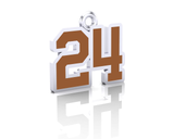 OMHA Number Charm (8mm x 10mm (per character))